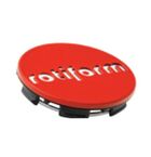 Rotiform Centerkapsel Rød Med Sølv Rotiform(1003-40RC) Rotiform Centerkapsel Rød Med Sølv Rotiform(1003-40RC)