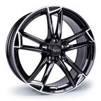 Targa TG3 Gloss Black - Polished Lip 18"(T18805112BPTG335) Targa TG3 Gloss Black - Polished Lip 18"(T18805112BPTG335)