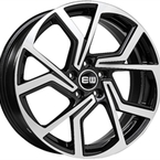 Elite Wheels Cyclone Black Polished 17"(EW442471)
