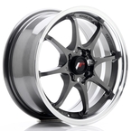 JAPAN RACING JR5 JR5 Gun Metal w- Machined Lip 15"(5902211917601) JAPAN RACING JR5 JR5 Gun Metal w- Machined Lip 15"(5902211917601)