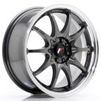 JAPAN RACING JR5 JR5 Gun Metal w- Machined Lip 16"(5902211991502) JAPAN RACING JR5 JR5 Gun Metal w- Machined Lip 16"(5902211991502)
