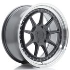 JAPAN RACING JR47 JR47 Hyper Gray w- Machined Lip 18"(5902211994404) JAPAN RACING JR47 JR47 Hyper Gray w- Machined Lip 18"(5902211994404)