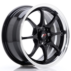JAPAN RACING JR5 JR5 Gloss Black w- Machined Lip 15"(5902211917595) JAPAN RACING JR5 JR5 Gloss Black w- Machined Lip 15"(5902211917595)