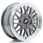 JAPAN RACING JR23 JR23 Hyper Gray w- Machined Lip 16"(5902211994923) JAPAN RACING JR23 JR23 Hyper Gray w- Machined Lip 16"(5902211994923)