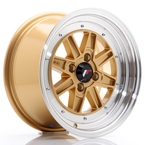 JAPAN RACING JR31 JR31 Gold w- Machined Lip 15"(5902211902683) JAPAN RACING JR31 JR31 Gold w- Machined Lip 15"(5902211902683)