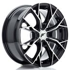 JAPAN RACING JR49 JR49 Gloss Black Machined 16"(5906871173377) JAPAN RACING JR49 JR49 Gloss Black Machined 16"(5906871173377)