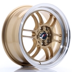 JAPAN RACING JR7 JR7 Gold w- Machined Lip 15"(5902211917847) JAPAN RACING JR7 JR7 Gold w- Machined Lip 15"(5902211917847)