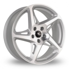 River R4 Matt Silver - Polished Face