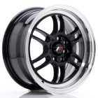 JAPAN RACING JR7 JR7 Gloss Black w- Machined Lip